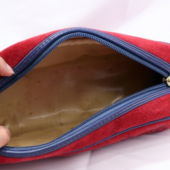 Authentic Red Pencil Case Cosmetic Bag - Picture 3 of 5